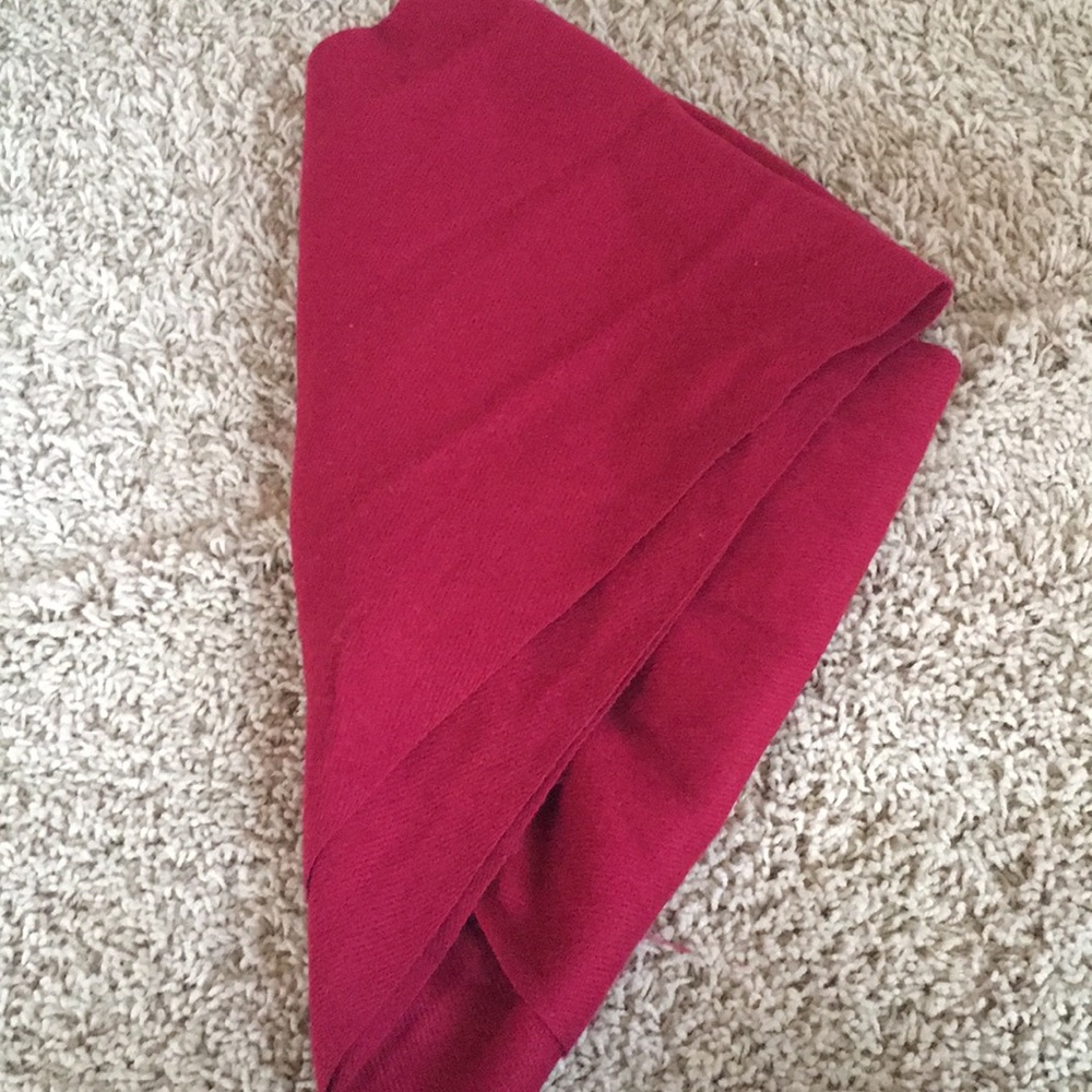 Hot pink scarf